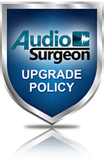 Audio Surgeon upgrade policy